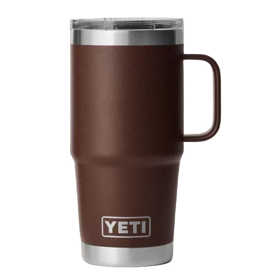 Yeti Rambler 591ml Travel Mug w/Stronghold Lid - Wetlands Brown