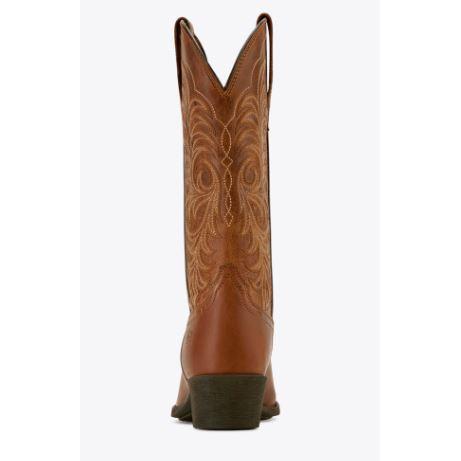 Ariat Womens Heritage X Toe Western Boot- Rich Oak