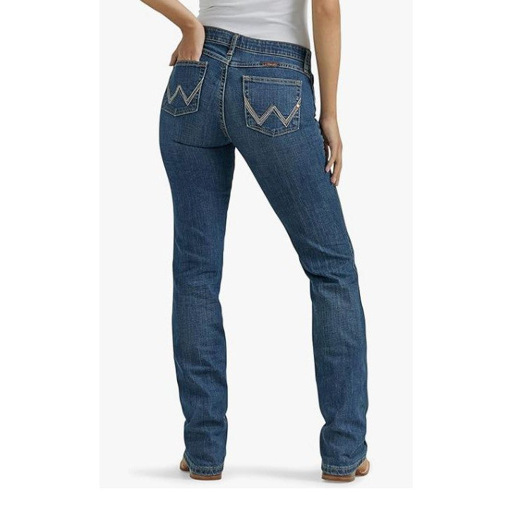 Wrangler Women's FA24 West Q-Baby Boot Cut Jean- Maggie