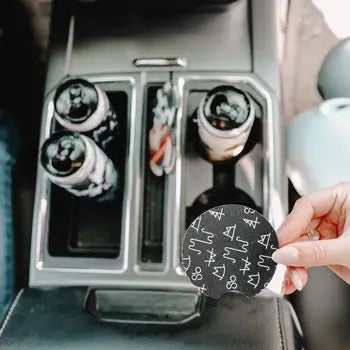 The Front Porch Label Car Coasters - Assorted