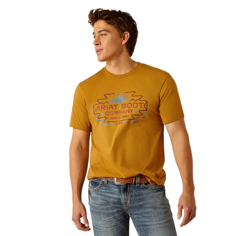 Ariat Men's Amigo T-Shirt - Harvest Gold