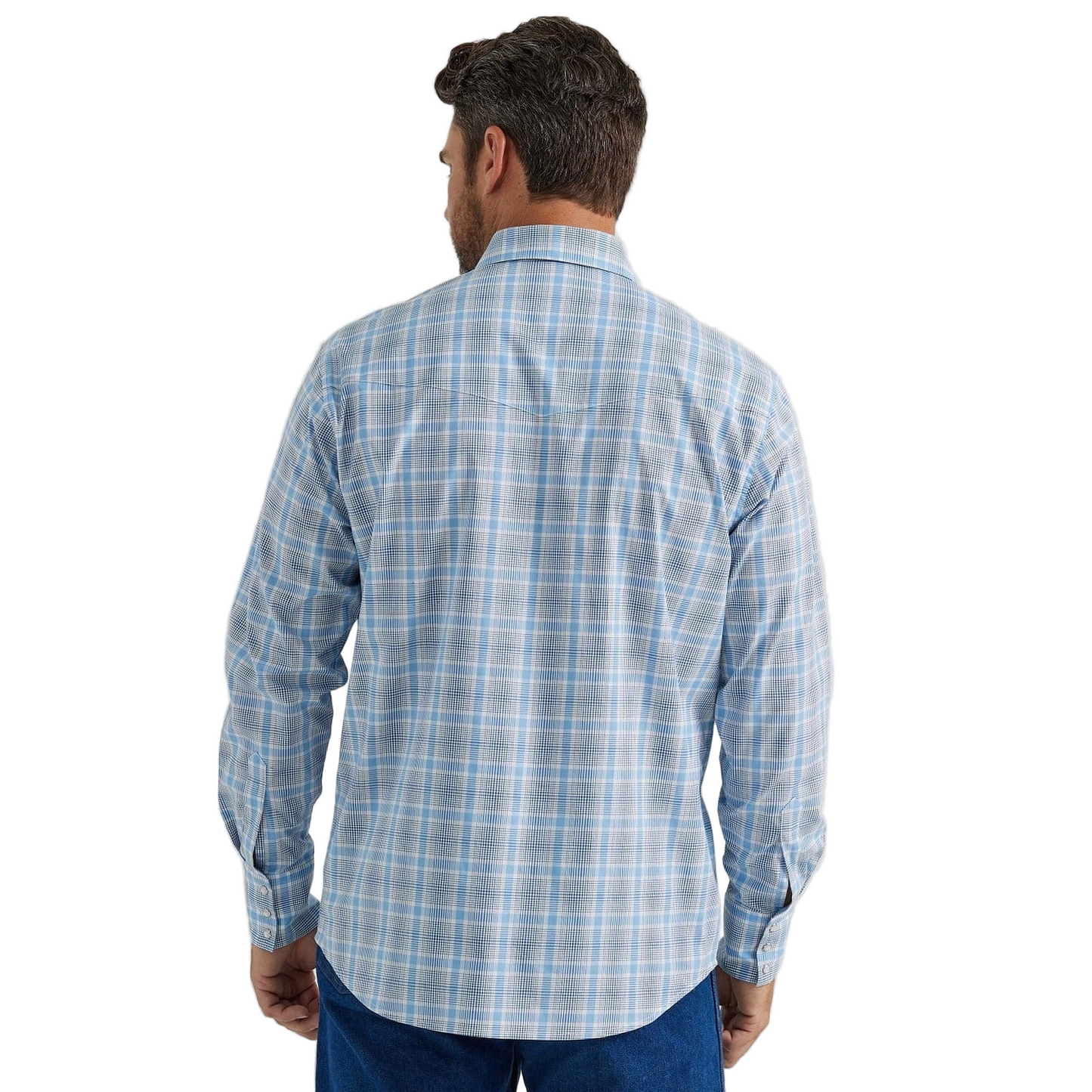Wrangler Men's Wrinkle Resist Classic Fit Long Sleeve Shirt