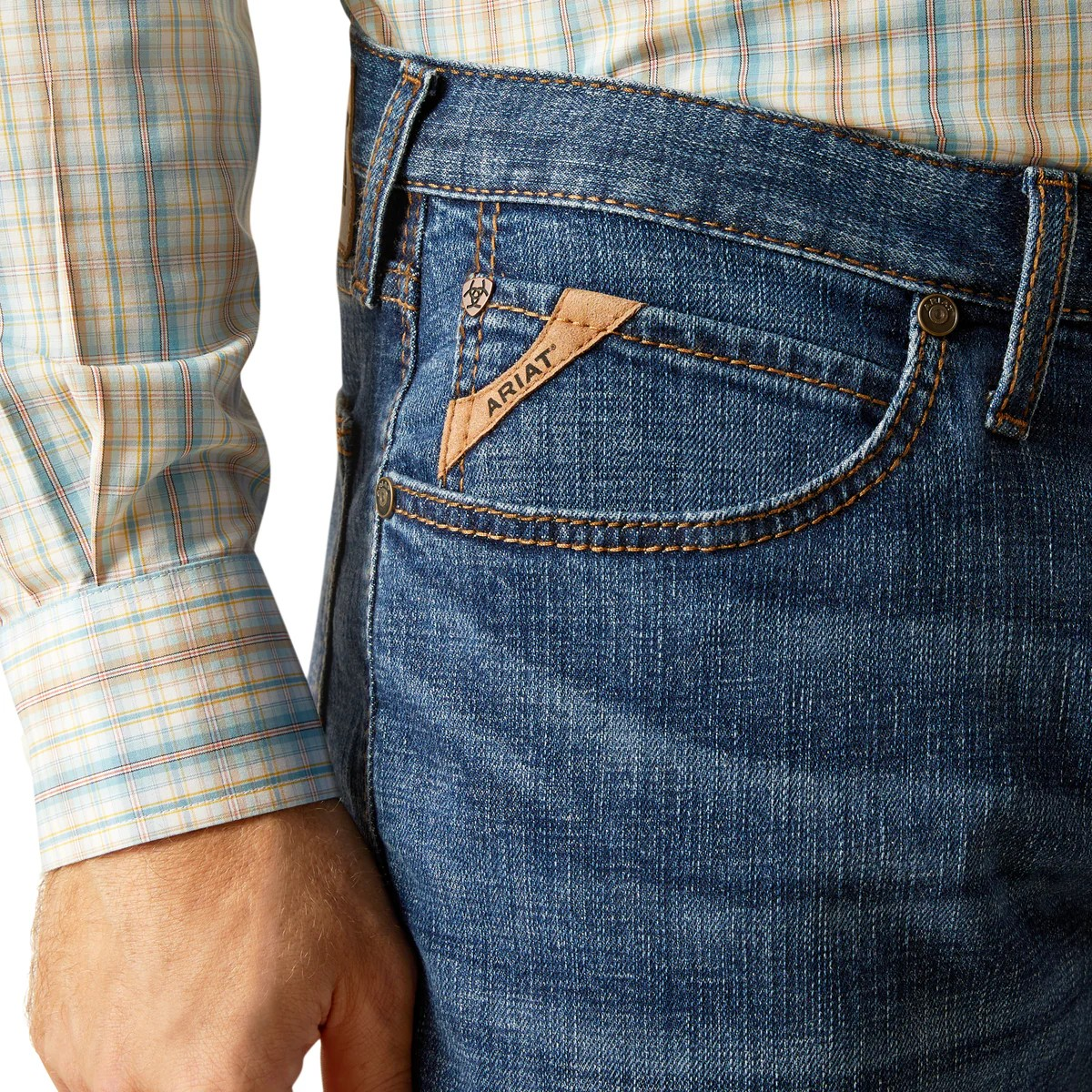 Ariat Men's  Relaxed Centralia Straight Leg Jean - Kennedy