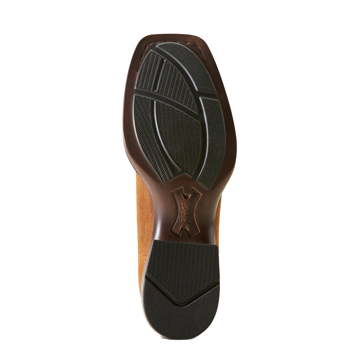 Ariat Men's Booker Chelsea Wide Square Toe Western Boot - Bar Top Brown