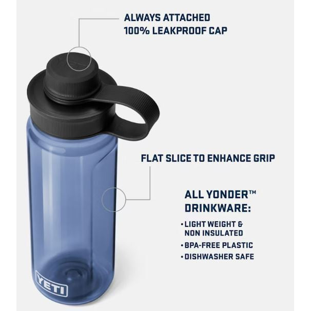 Yeti Yonder 750ml Water Bottle w/Yonder Chug Cap - Tropical Pink