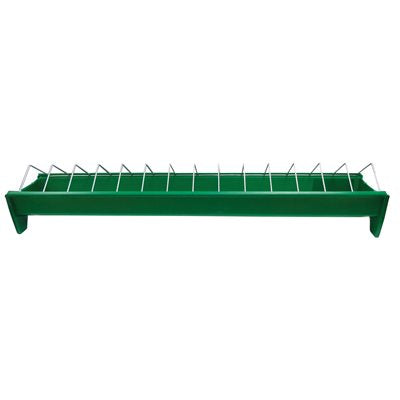CHICK'A Poultry Feed Trough w/Wire Grid - 50cm