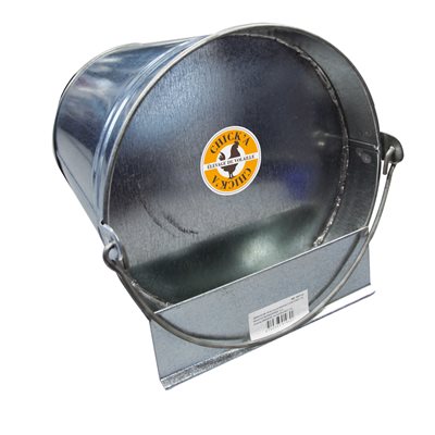 CHICK'A Metal Bucket Poultry Drinker - 12L