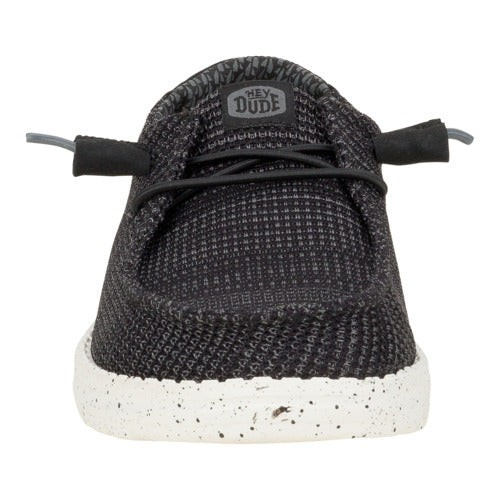 Hey Dude Women's Wendy Wide Stretch Sox- Black/White