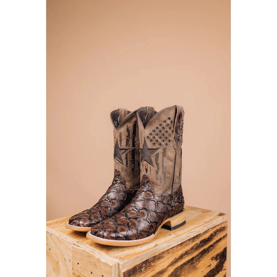 Rock'em Men's Pez Piraruco Imt. Square Toe Boot