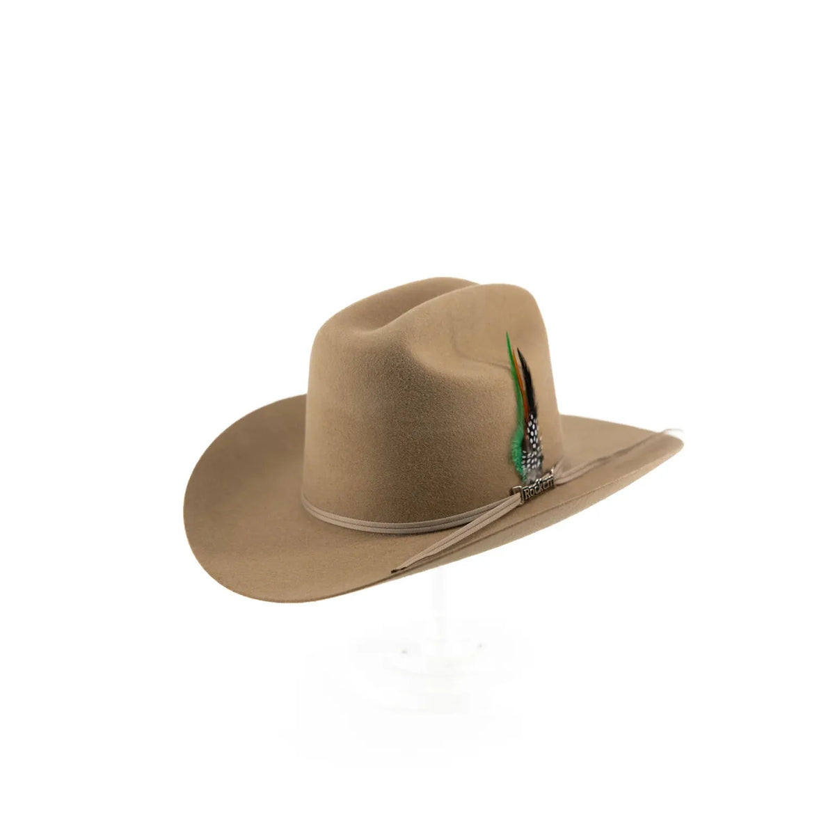 Rock'em 4X Patron Sinaloa Felt Hat-Khaki - Irvine Tack & Western Wear
