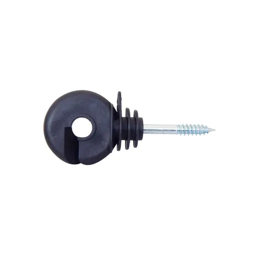 Gallagher STD Insulator Screw-In Rinks Black - 25PK