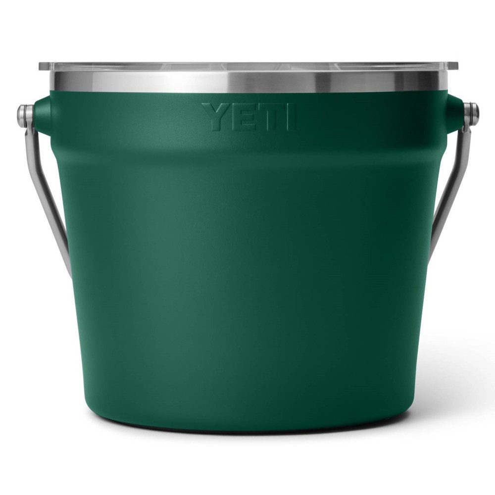 Yeti Rambler Beverage Bucket - Black Forest Green