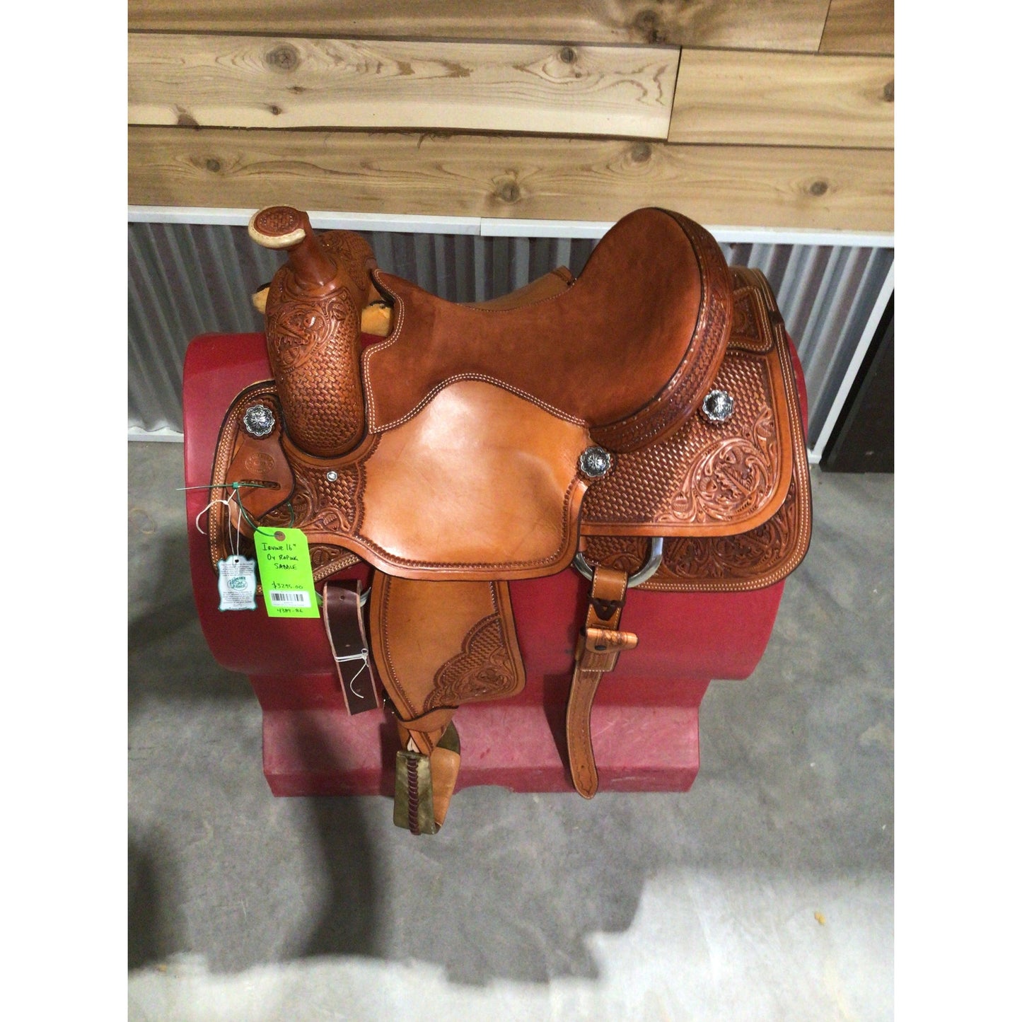 Irvine 16" Oy Roping Saddle