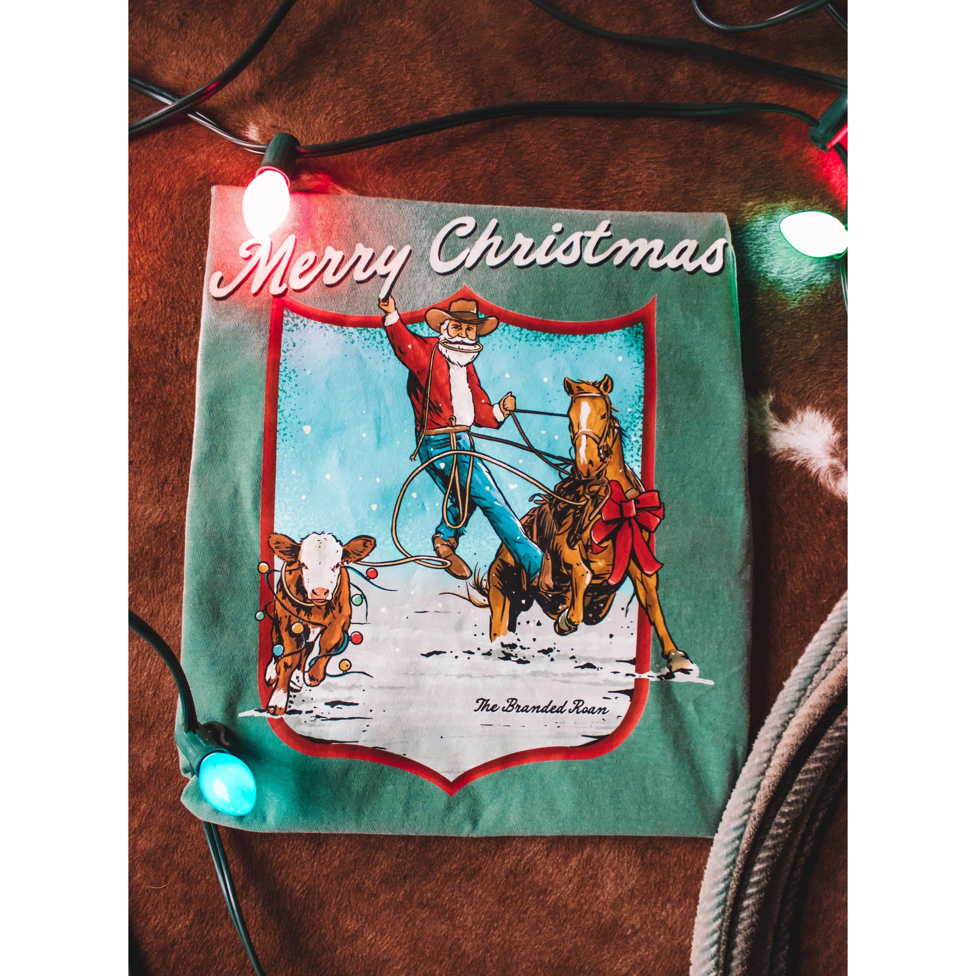 Santa’s Rodeo Tee