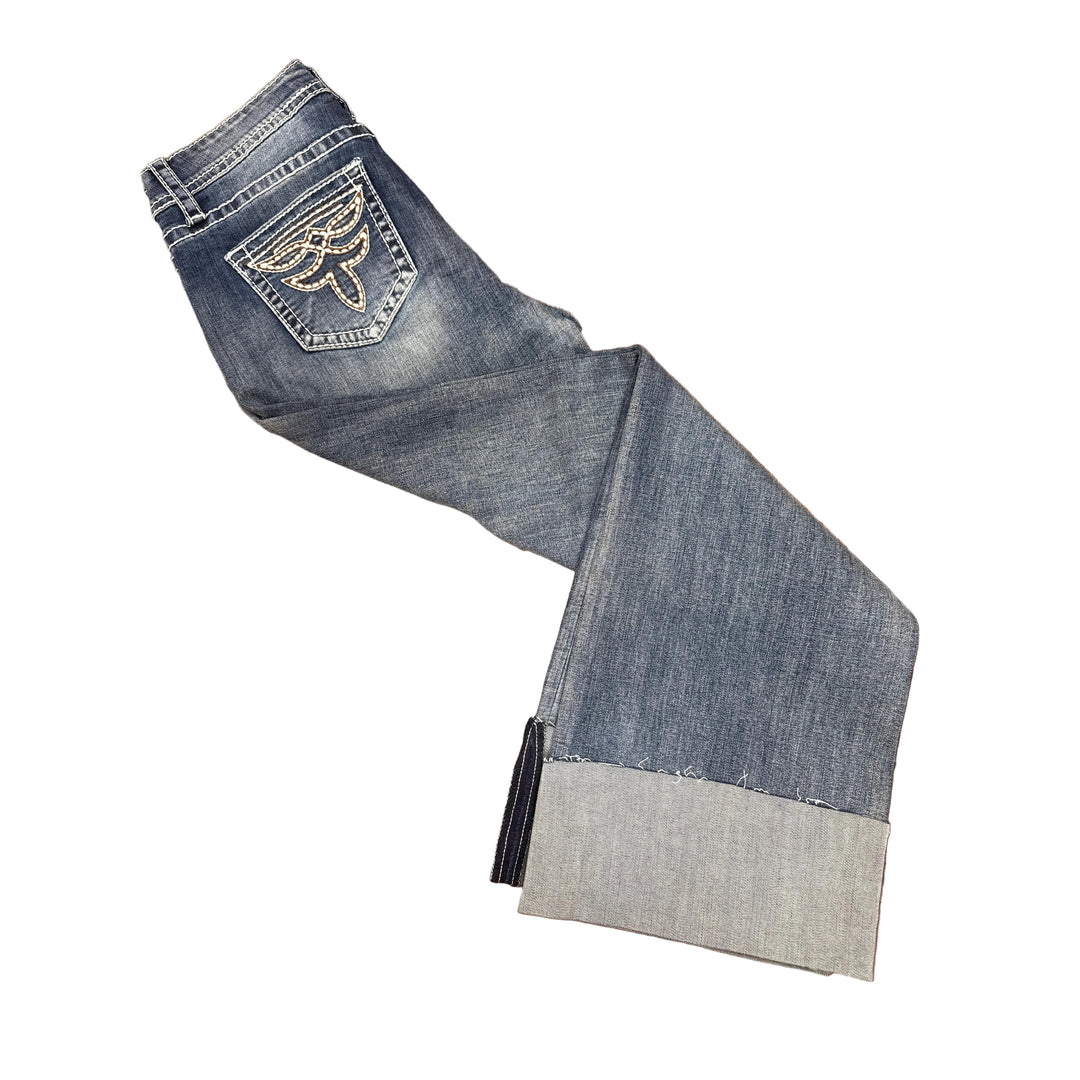 Grace in LA Girls Toe Bug Stitch Jeans