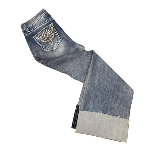 Grace in LA Girls Toe Bug Stitch Jeans