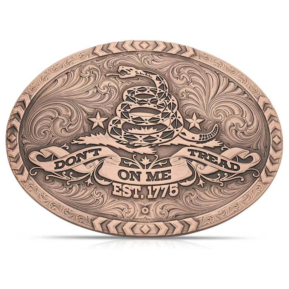 Montana Silversmith Vintage Bronze Gadsden Belt Buckle