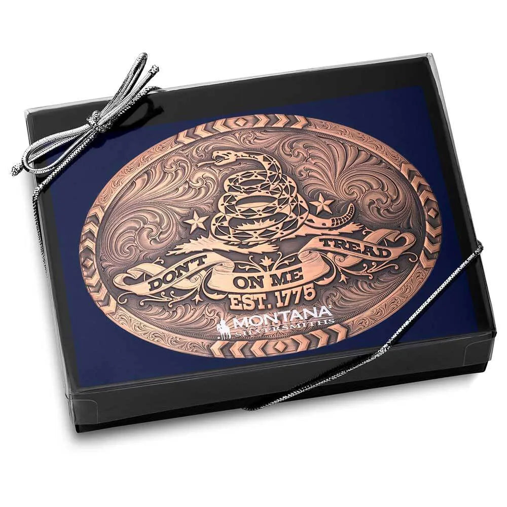 Montana Silversmith Vintage Bronze Gadsden Belt Buckle