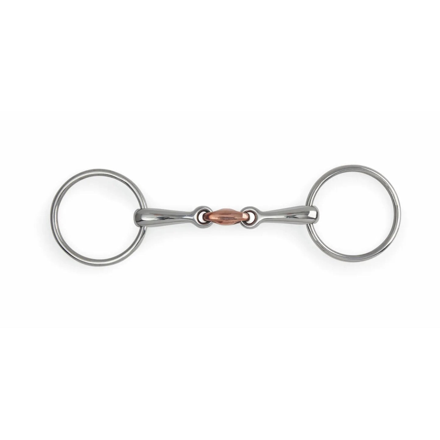 Loose Ring Snaffle w/Copper Lozenge
