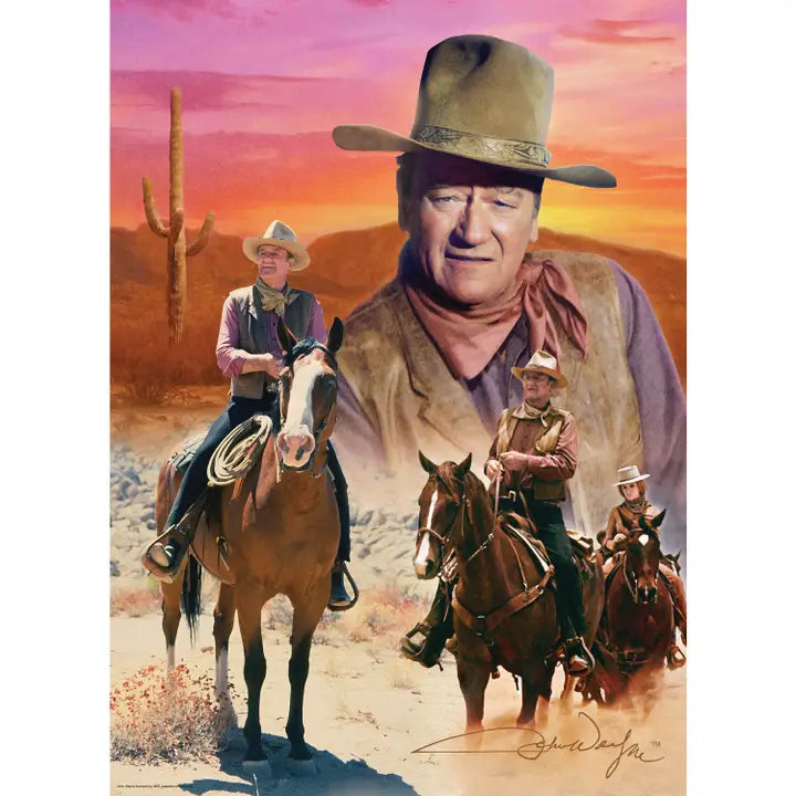 Masterpieces John Wayne- The Cowboy Way 1000 Piece Puzzle