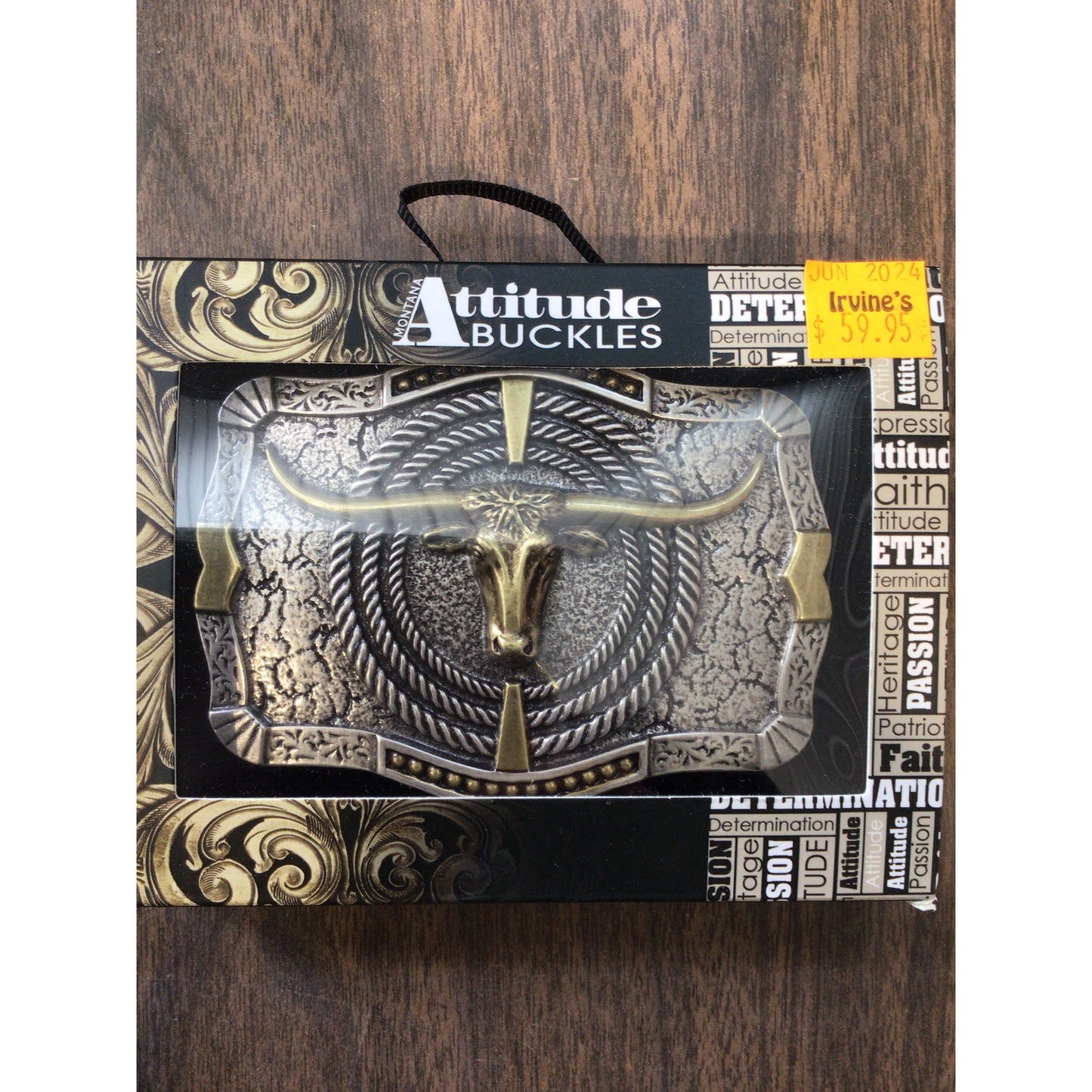 Montana Silversmith Buckle 2T Ropin Ready