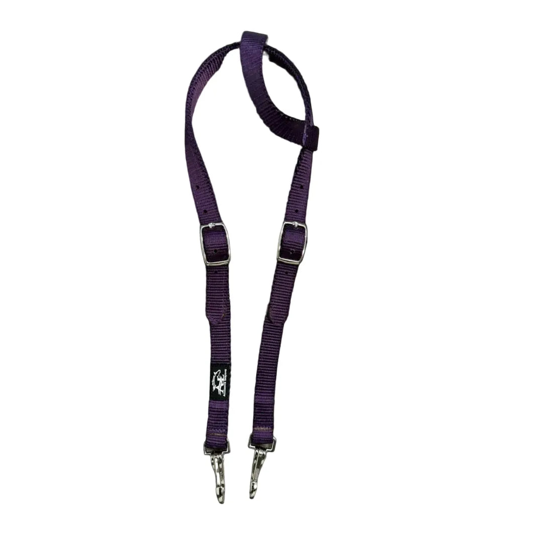 Alliance Premium Nylon Quick Release One Ear Headstall- Multiple Colours