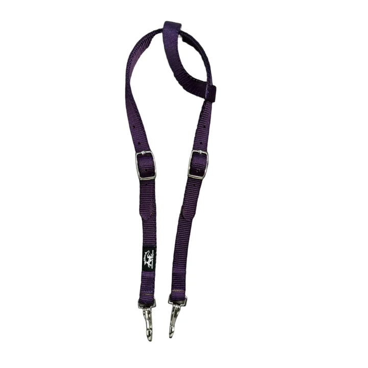 Alliance Premium Nylon Quick Release One Ear Headstall- Multiple Colours