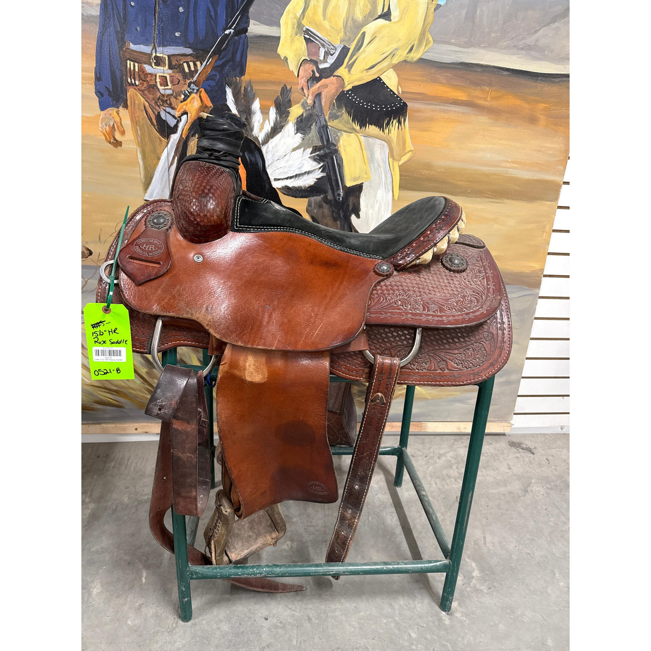 Used 15.5" HR Roping Saddle