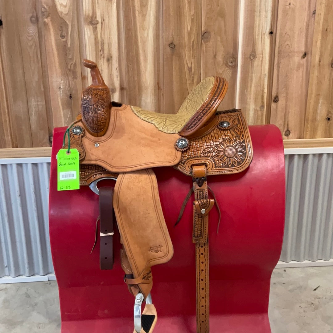 Irvine USA 14" Barrel Saddle