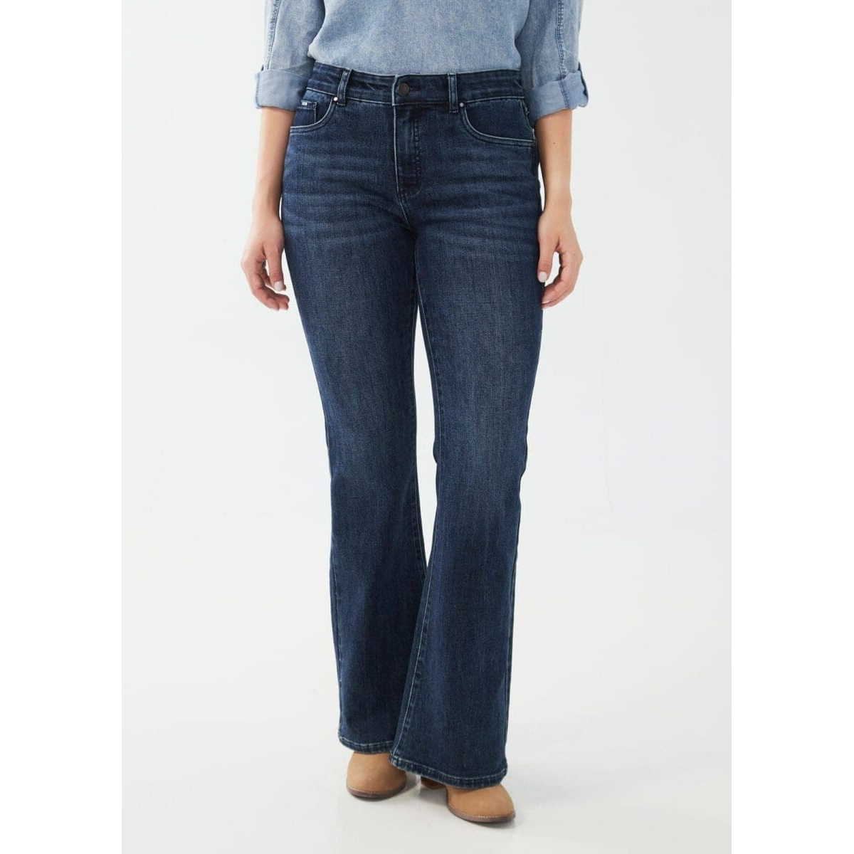 French Dressing Women's Christina Flare Leg Jean