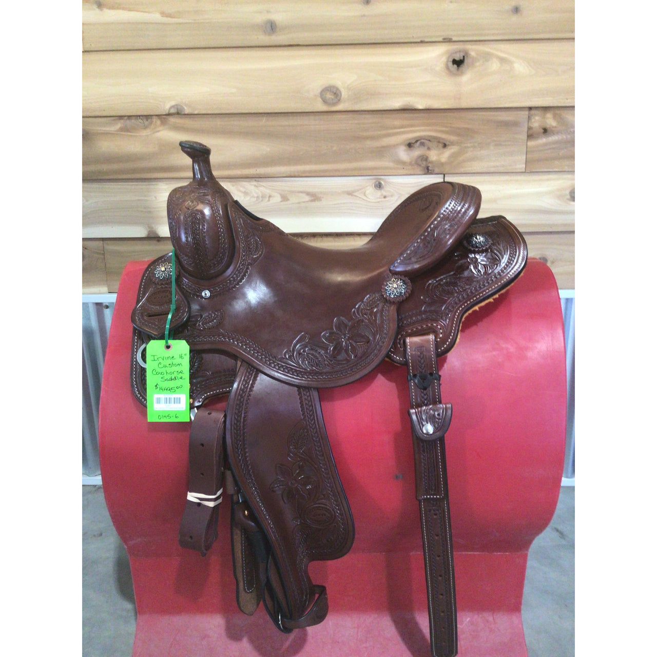 Irvine Custom 16" Cowhorse Saddle