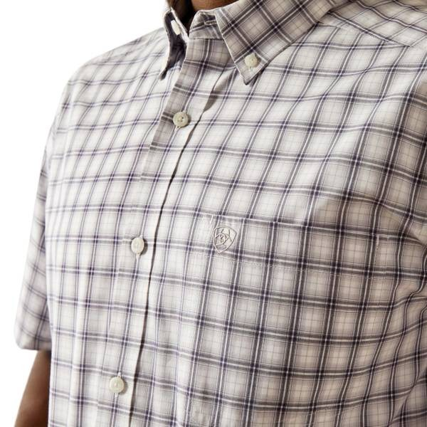 Ariat Men's Pro Series Wesly Short Sleeve Classic Fit Shirt - Navy