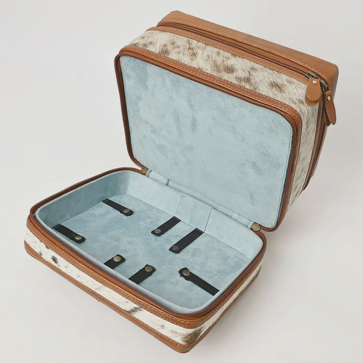 American Darling Leather Hide Jewelry Accessory Case