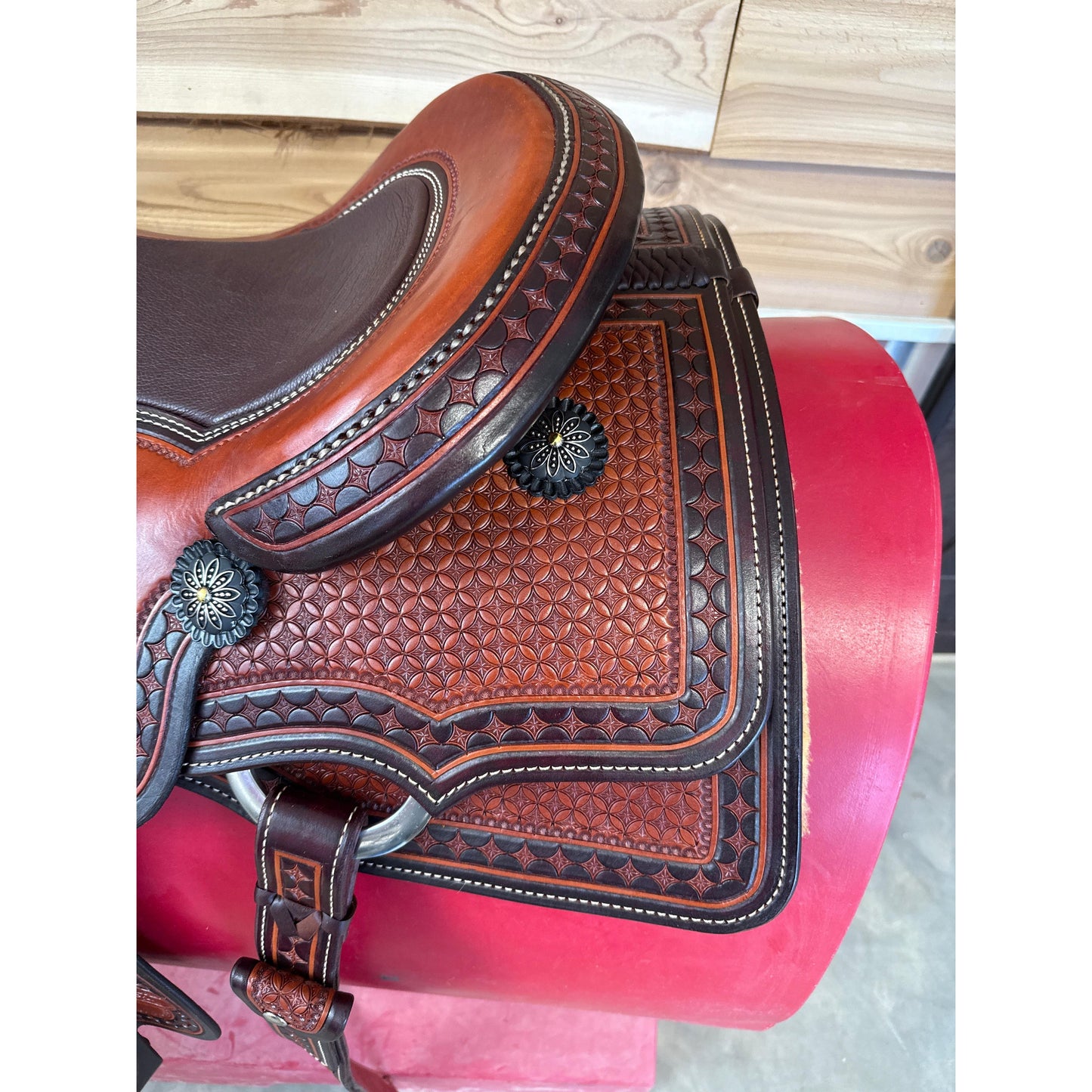 Irvine Custom 16" Cowhorse Saddle