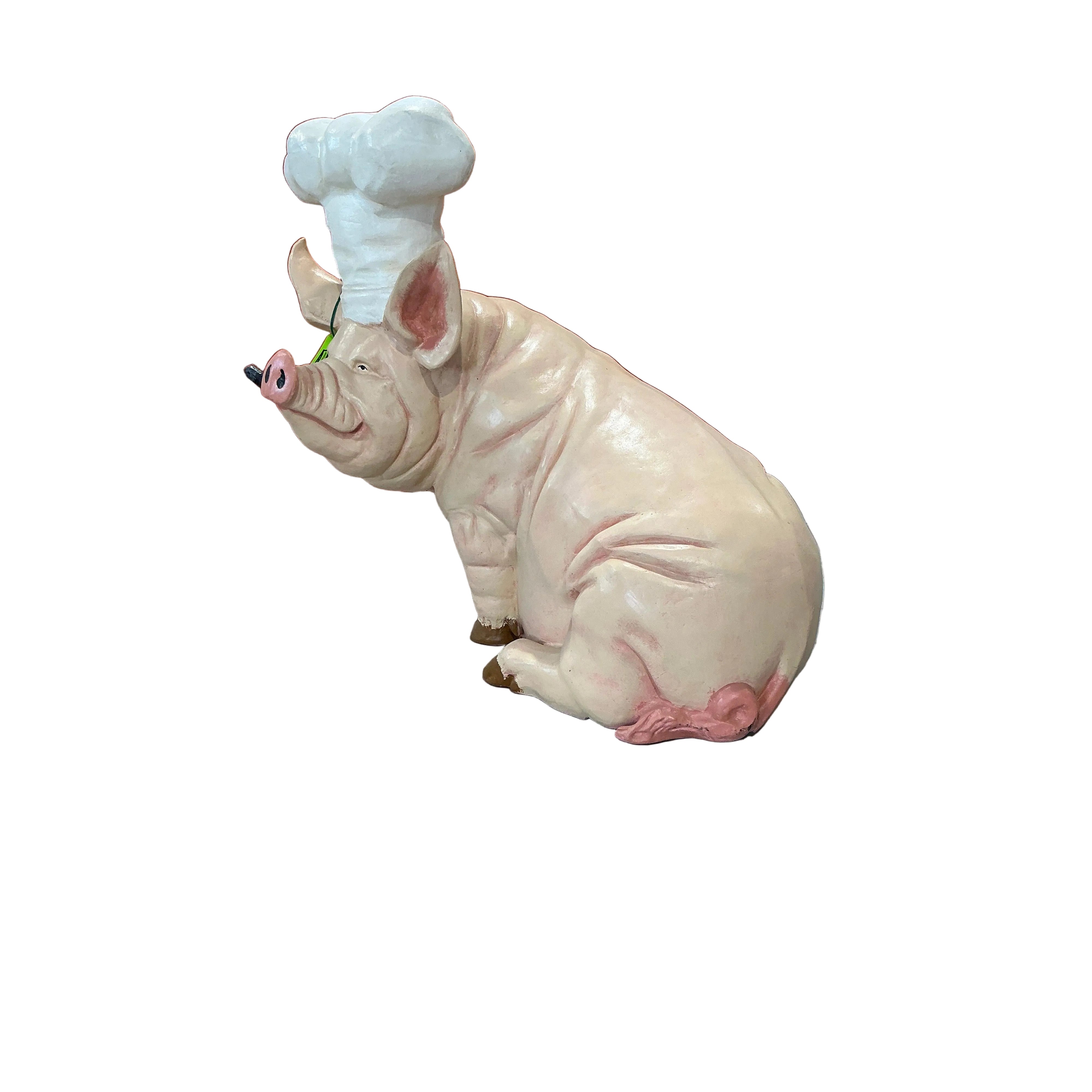 Aluminum Large Sitting Pig W/Chef Hat – Irvine Tack & Western Wear