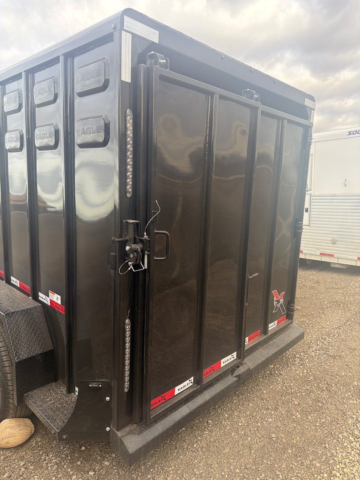 2027 Eagle X 16' x 6'8" Steel Livestock Bumper Pull Trailer