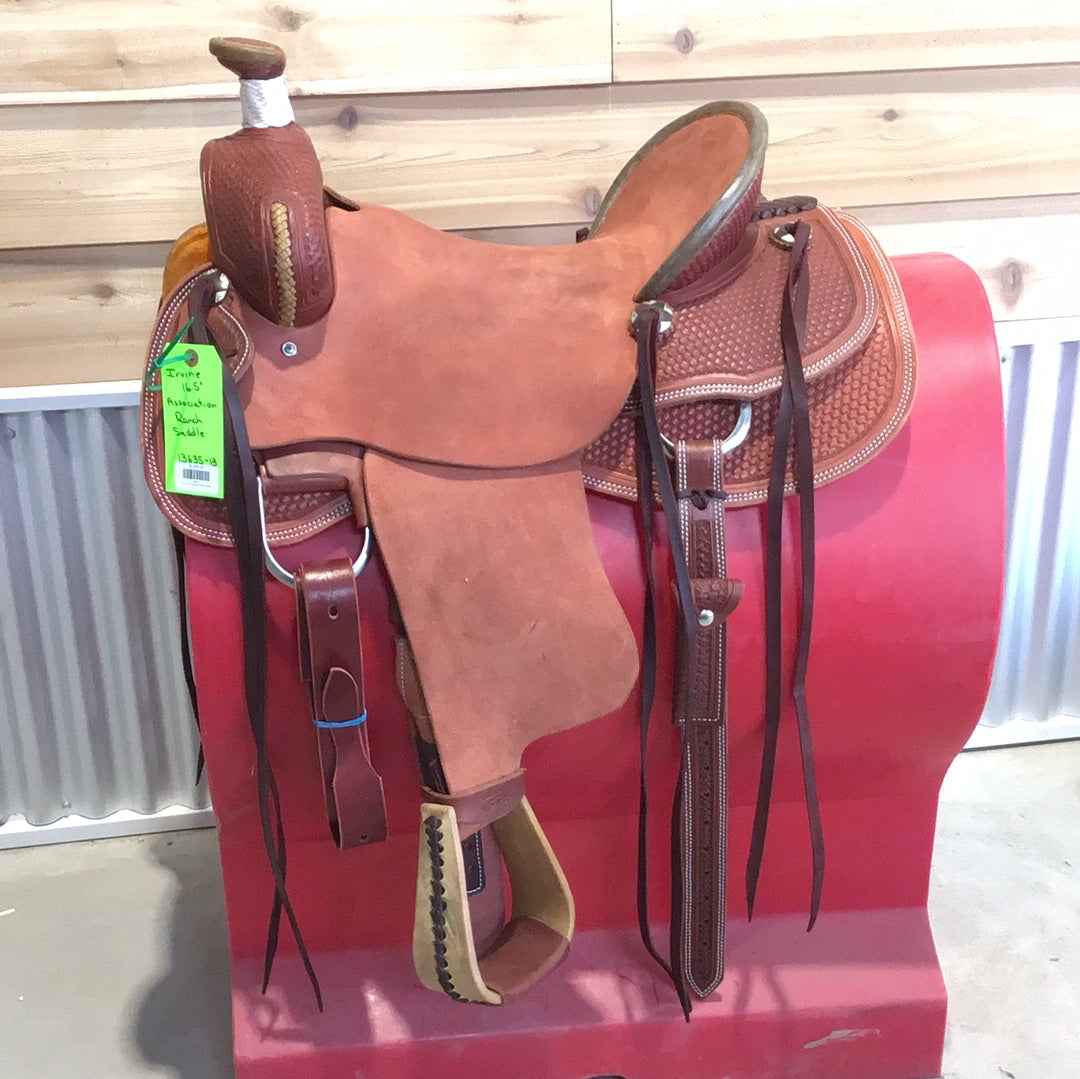 Irvine 16.5" Association Ranch Saddle