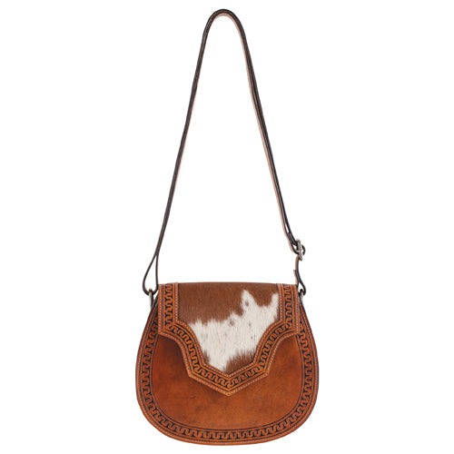 Justin Women's Saddlebag Serpentine with Hair On