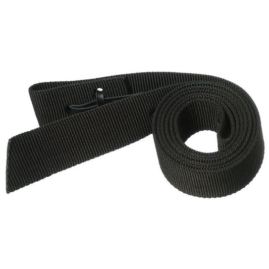 Pony Tie Strap 2 Ply 1 1/4" x 4' Black