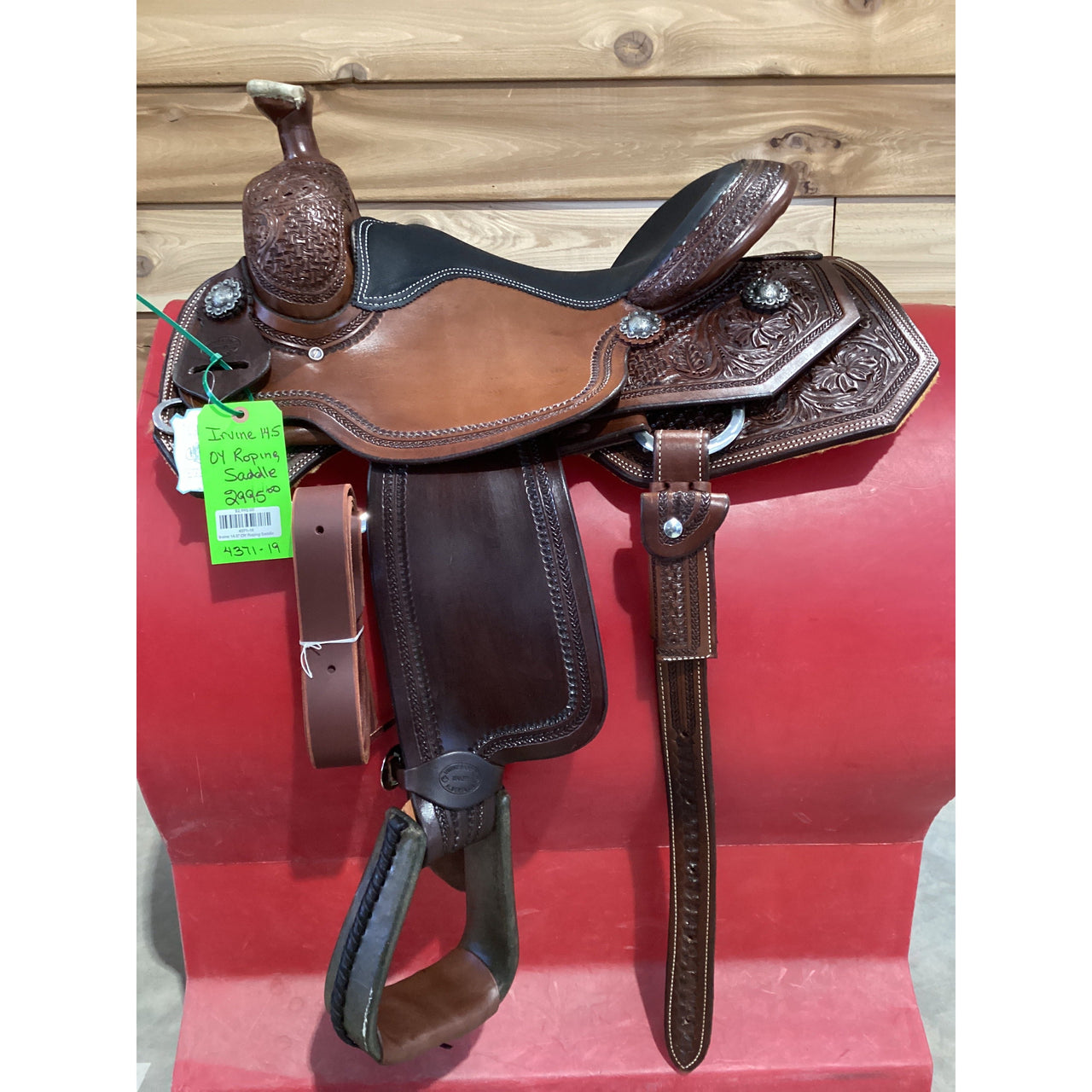 Irvine 14.5" OY Roping Saddle