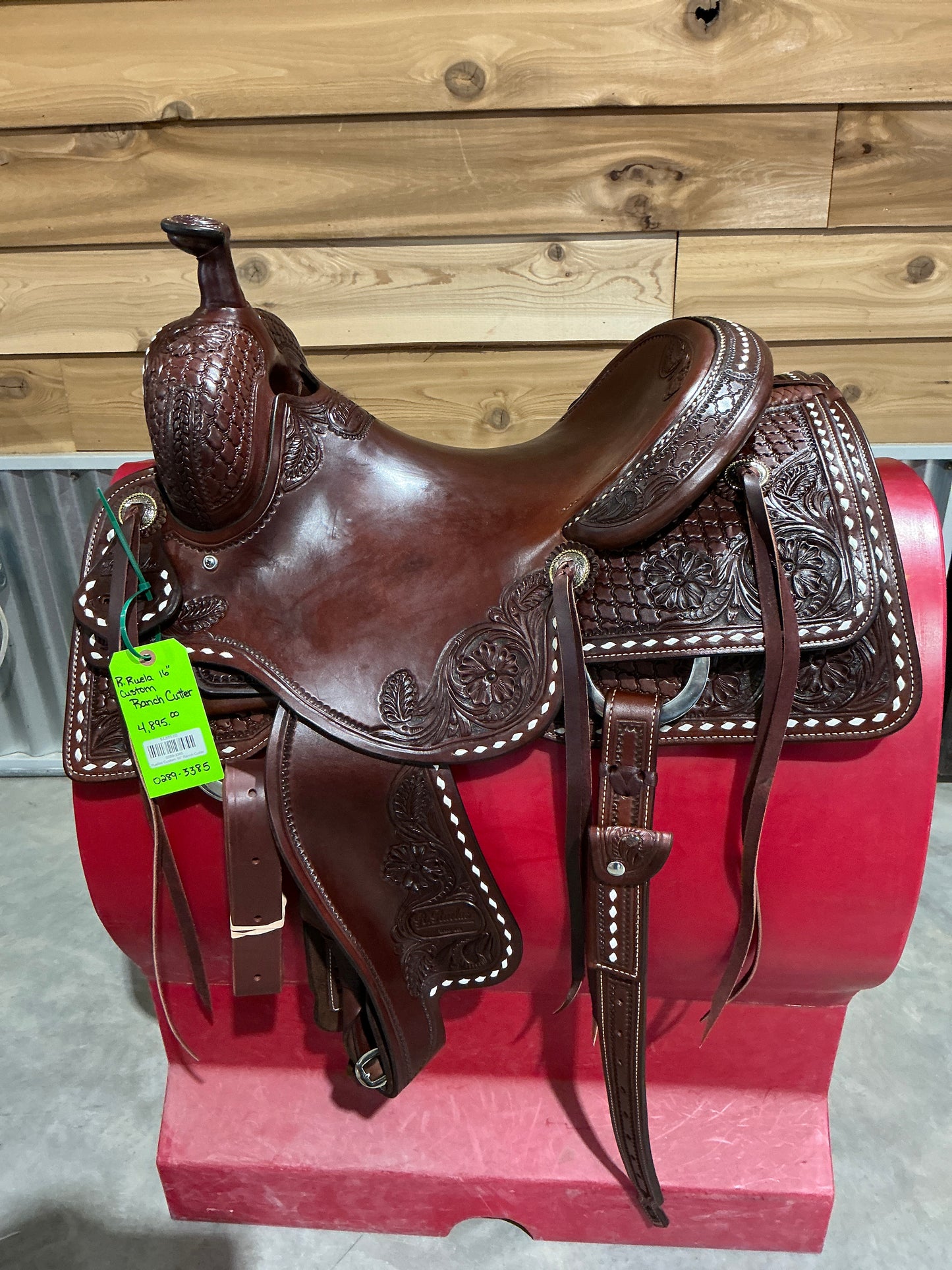 R. Ruelas Custom 16" Ranch Cutter