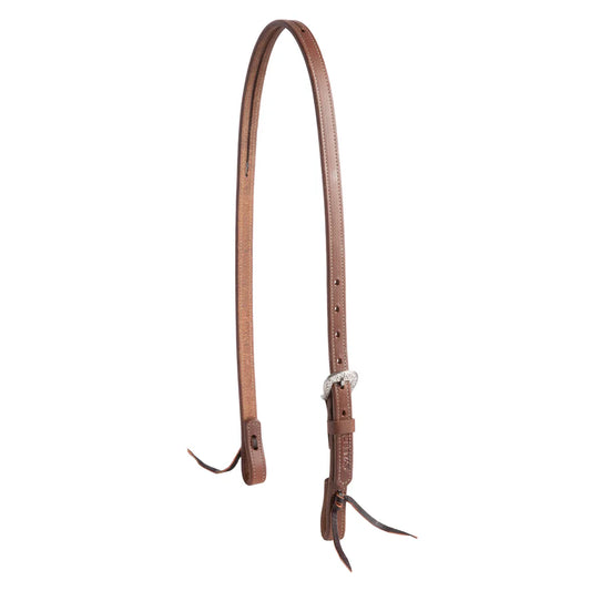 Weaver Synergy 3/4" Leather Headstall with Designer Hardware - Irvine Tack & Western Wear