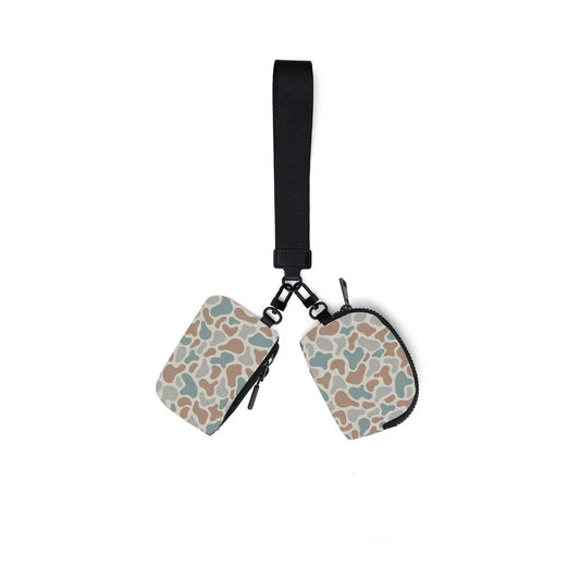 Front Porch Moss Camo Wristlet