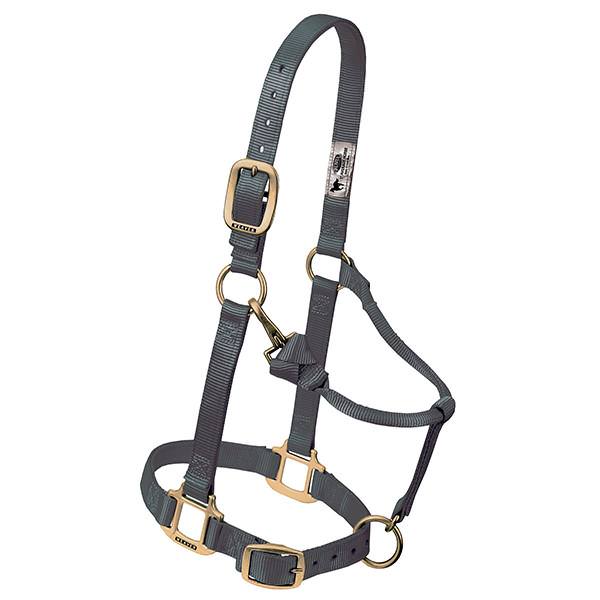 Weaver Leather Original Adjustable Nylon Horse Halter, Weanling/Pony