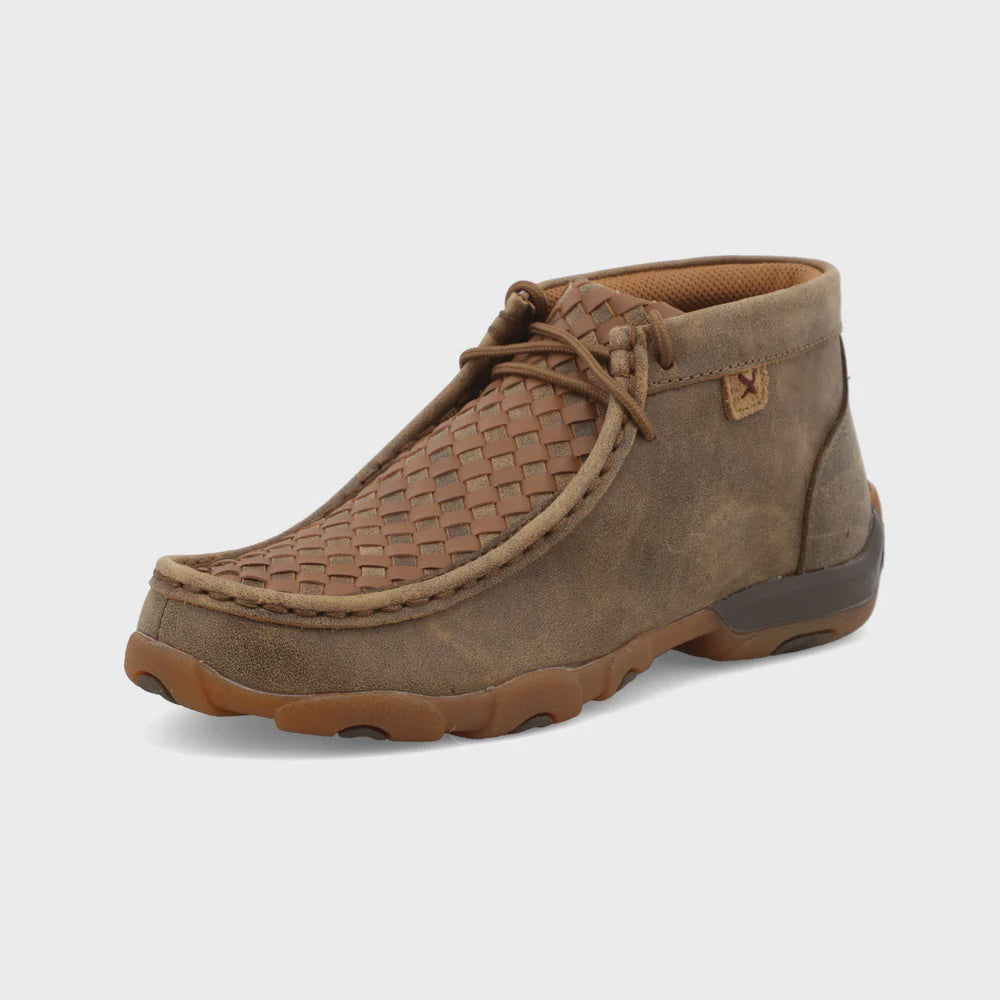 Kids Chukka Driving Moc - Bomber & Tan