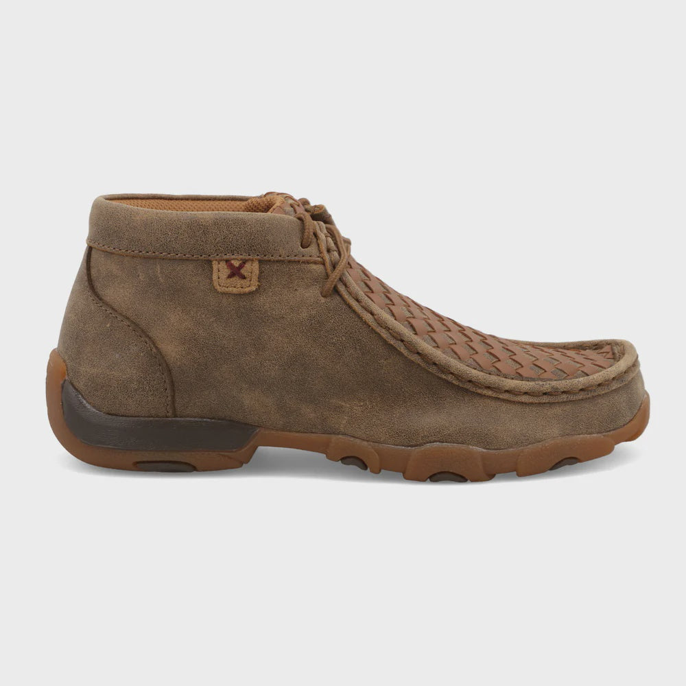 Kids Chukka Driving Moc - Bomber & Tan