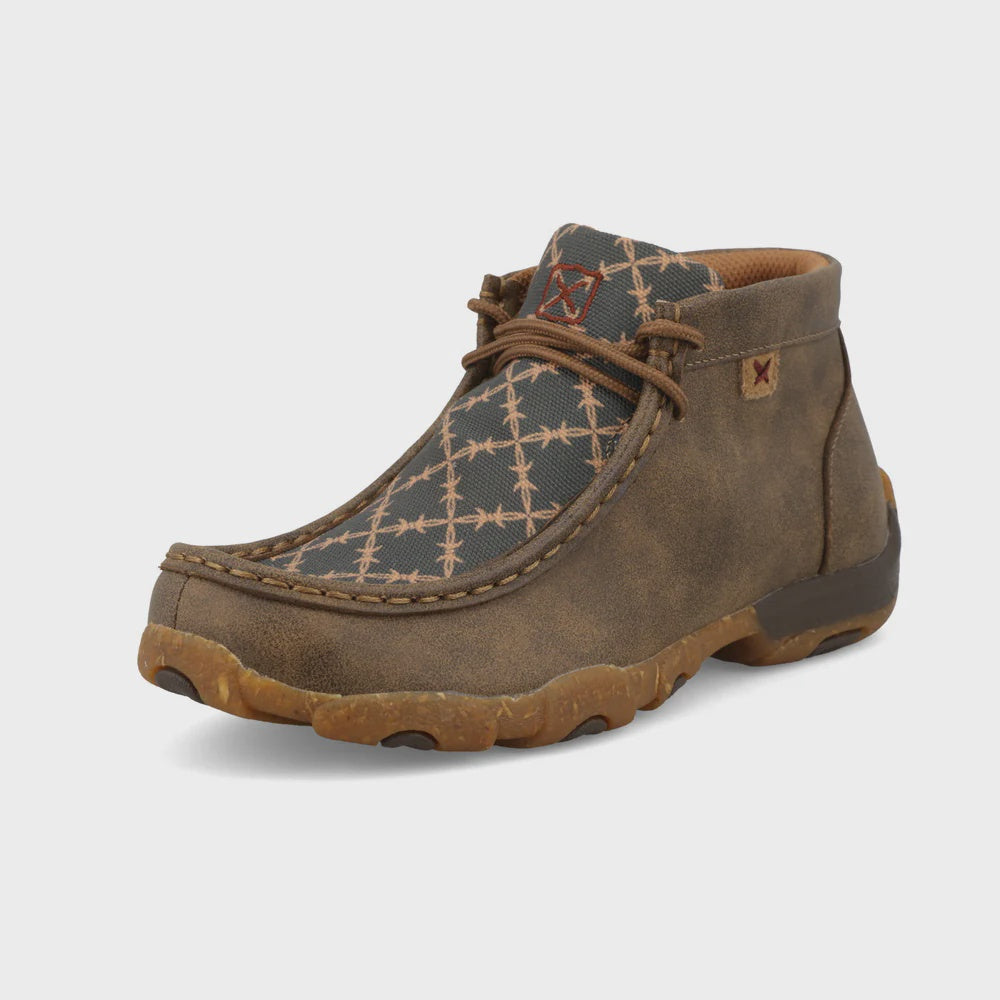 Kids Chukka Driving Moc - Bomber & Pine