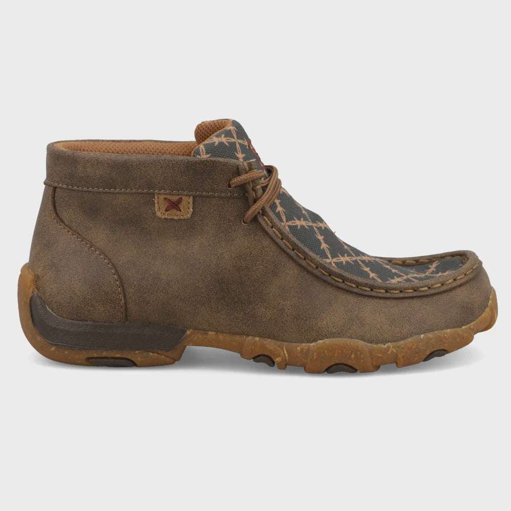 Kids Chukka Driving Moc - Bomber & Pine