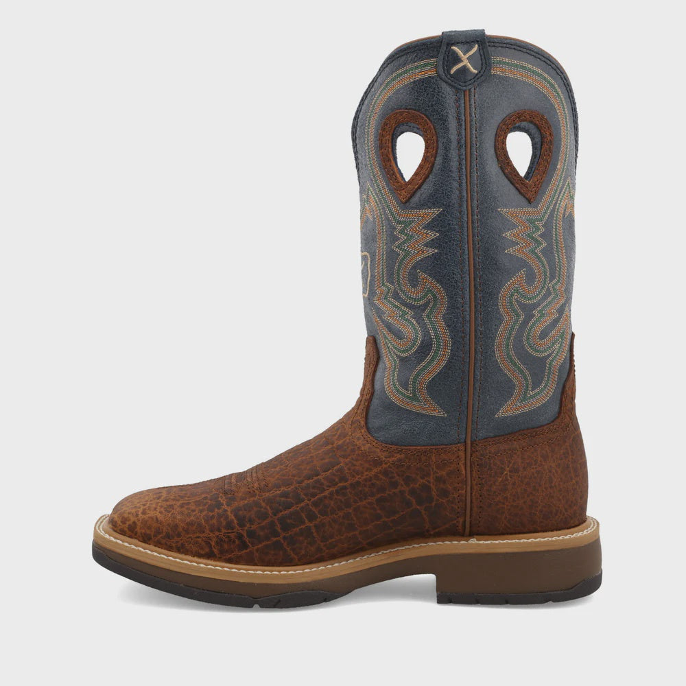 Men's 12" Horseman - Distressed Saddle & Peacock