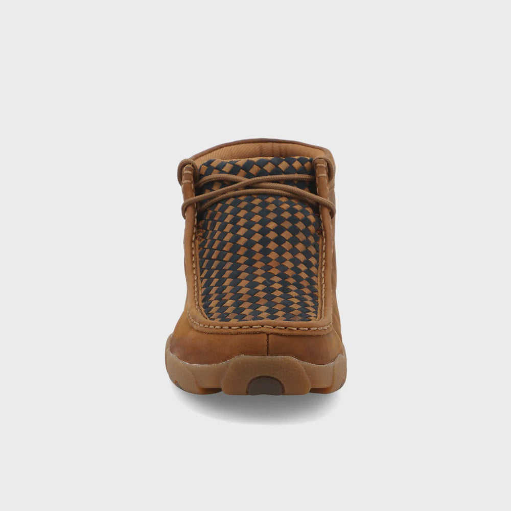 Men's Chukka Driving Moc - Oiled Saddle & Midnight